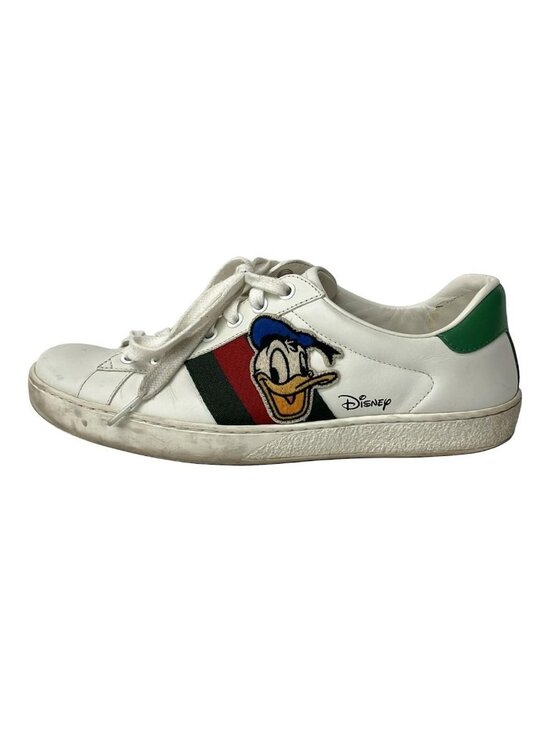 Gucci White Green & Red Striped Ace Sneaker – Savonches Gucci Sneakers 5.5 Ace White Green Multi Leather